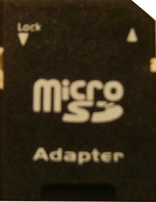 Adaptors for Micro Memory Cards