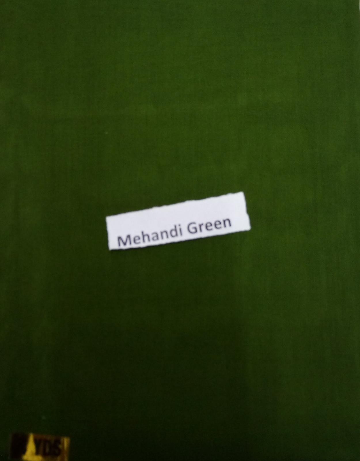 Mehandi Green Colour Imama Shareef 3 Gaz /Yard