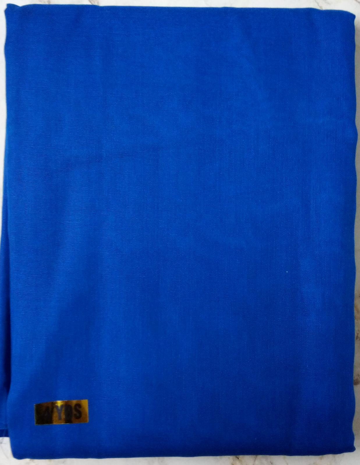 Royal Blue Colour Imama Shareef 3 Gaz/Yard 