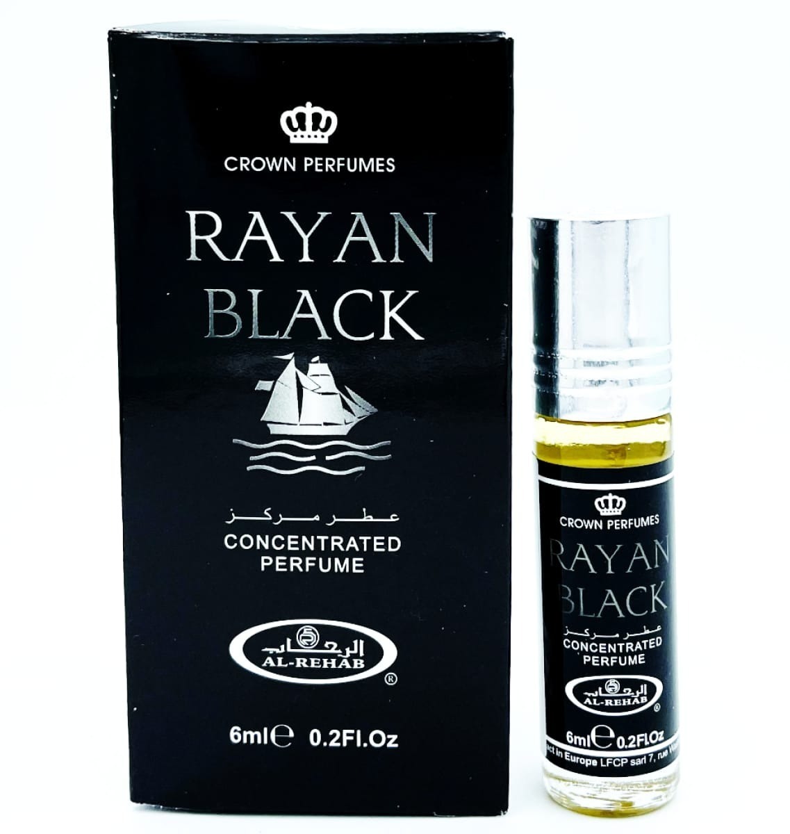 Al Rehab 6ML Ittar Rayan Black