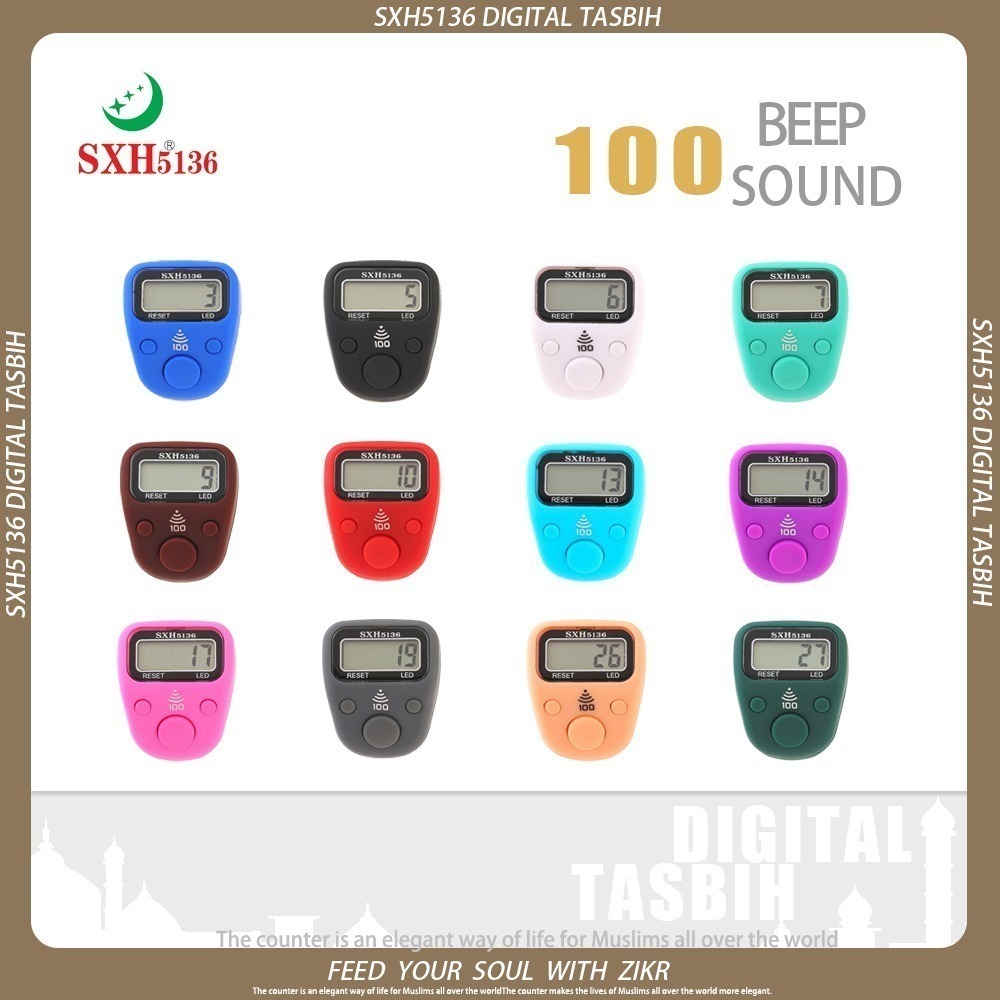 Led Digital Counter Tasbeeh 508 beep sound on every 100 count